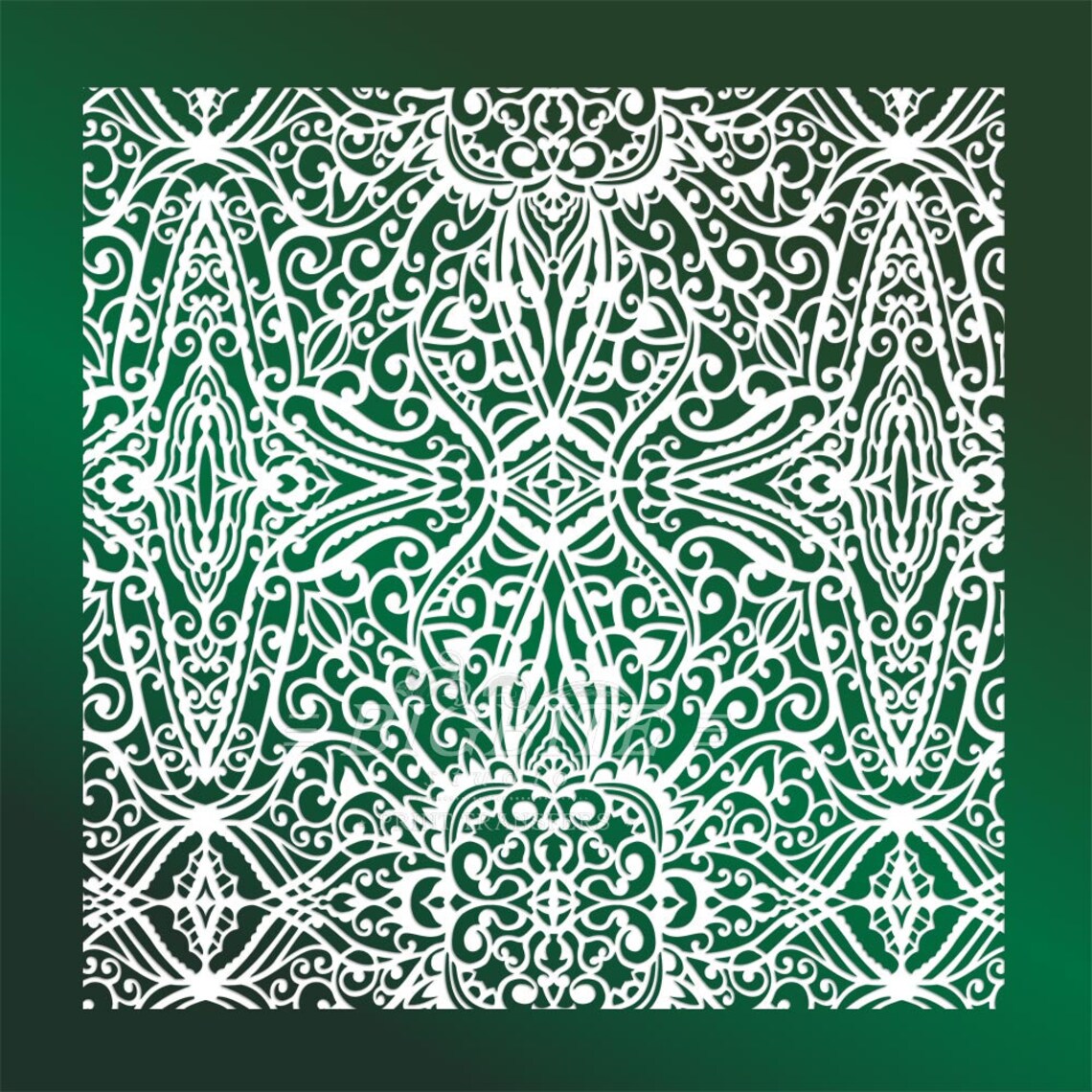 Shabby Chic Wall Furniture Stencil Wallpaper Trellis Etsy UK