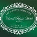 Shabby Chic , Furniture, Wall Stencil – Vintage French Hotel Cheval Advert Border Frame #042