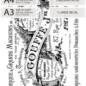 Water Decal Print Transfer to Furniture, Wood or Paper – Water Decal ...