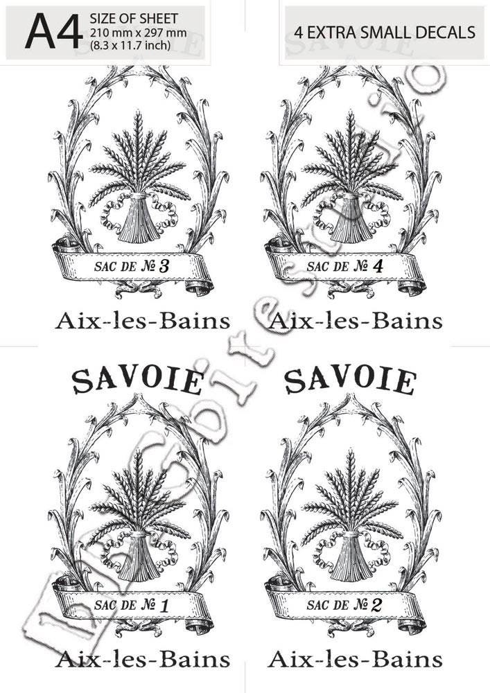 Water Decal Print Transfer to Furniture Wood or Paper - Etsy