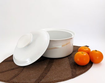 Rörstrand CLAIRE DE LUNE Covered Casserole by Suzanne Öhlén  / Vintage Swedish Mid Century Modern Tableware / Scandinavian Retro Kitchen