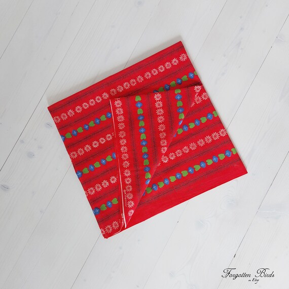 Xmas/クリスマス テーブルクロス（丸型） Finlayson/フィンレイ