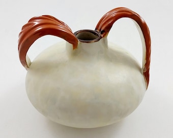 Vintage Upsala Ekeby Anna-Lisa Thomson Ceramic Vase – Model 234 – Swedish Art Deco Pottery – 1940s Scandinavian Design