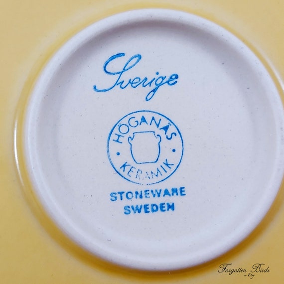 Höganäs Keramik SVERIGE プレート 2 枚セット Ø 18 cm