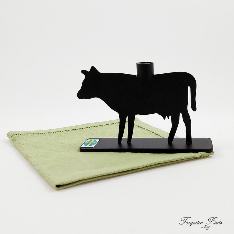 Spegels Cow Candlestick Holder - Thumbnail 2