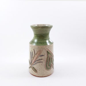 Laholm Keramik Vase / Vintage Swedish Mid Century Modern Ceramic / Scandinavian Retro Art Pottery Made in Sweden