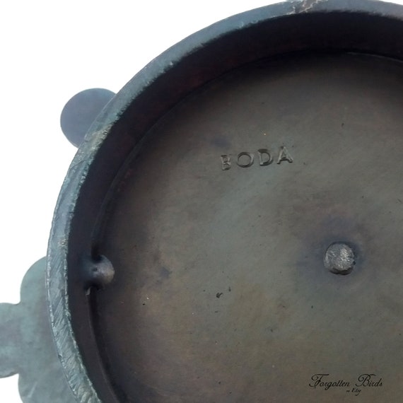 スエ―デンBODA社製アイアン手持ちキャンドルタンド(ビンテ―ジ)