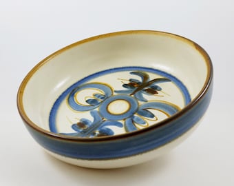 Søholm Denmark Kamionkowa miska Ø 30 cm / Duża ceramiczna miska na środek stołu w stylu vintage duńskim w stylu mid-century modern / Skandynawska ceramika retro
