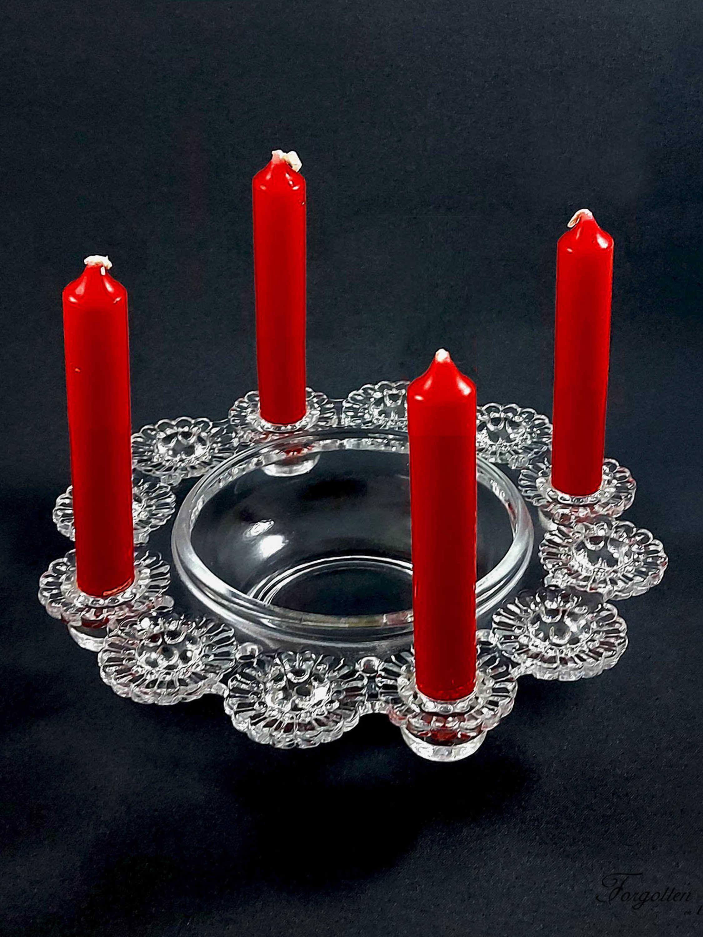 KOSTA BODA＊Bellis＊Candle stand・* Kosta Boda BELLIS Bowl Candle Holder for 4 Taper Candles by Kjell