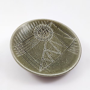 Rörstrand ZENIT Plate No.2 Designed by Gunnar Nylund / Vintage Swedish Mid Century Modern / Scandinavian Retro Made in Sweden
