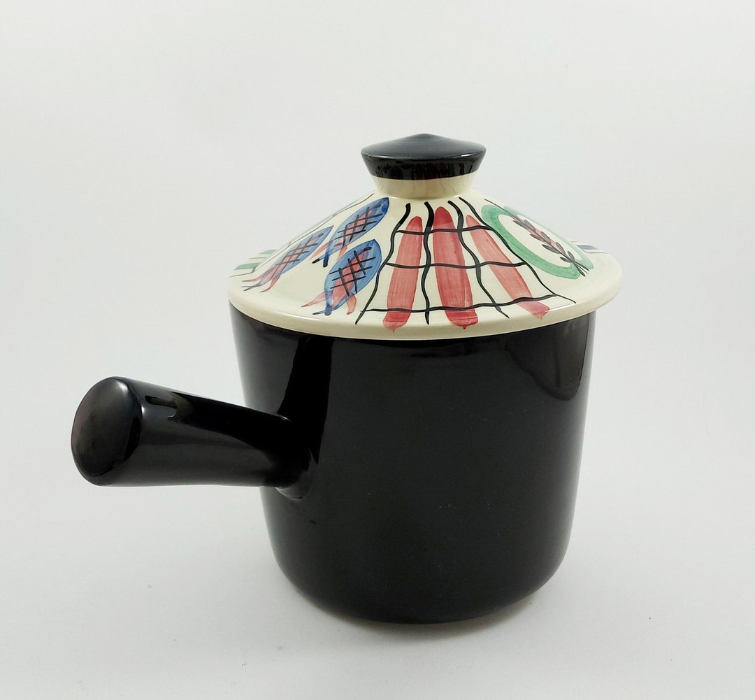 Jie Gantofta Lidded Pan by Anita Nylund / Vintage Swedish Mid