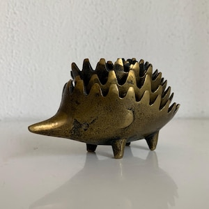 Posacenere a forma di riccio di Walter Bosse per Hertha Baller, vintage anni '50