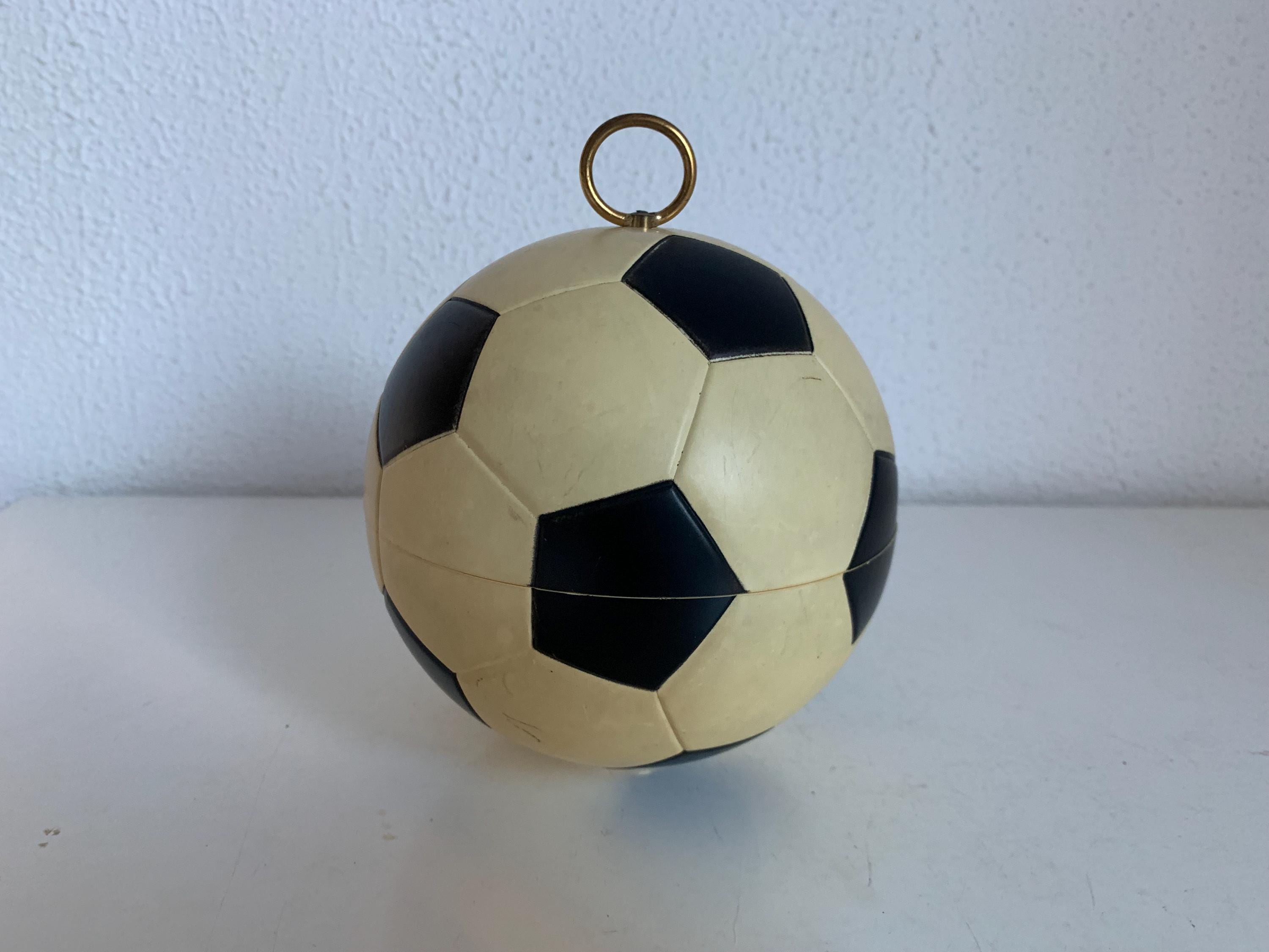 Vintage 1960s Cigarette Holder Soccer Ball Dispenser Box