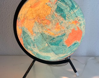 Vintage 1975 Taride Tripod Globe - 28 cm