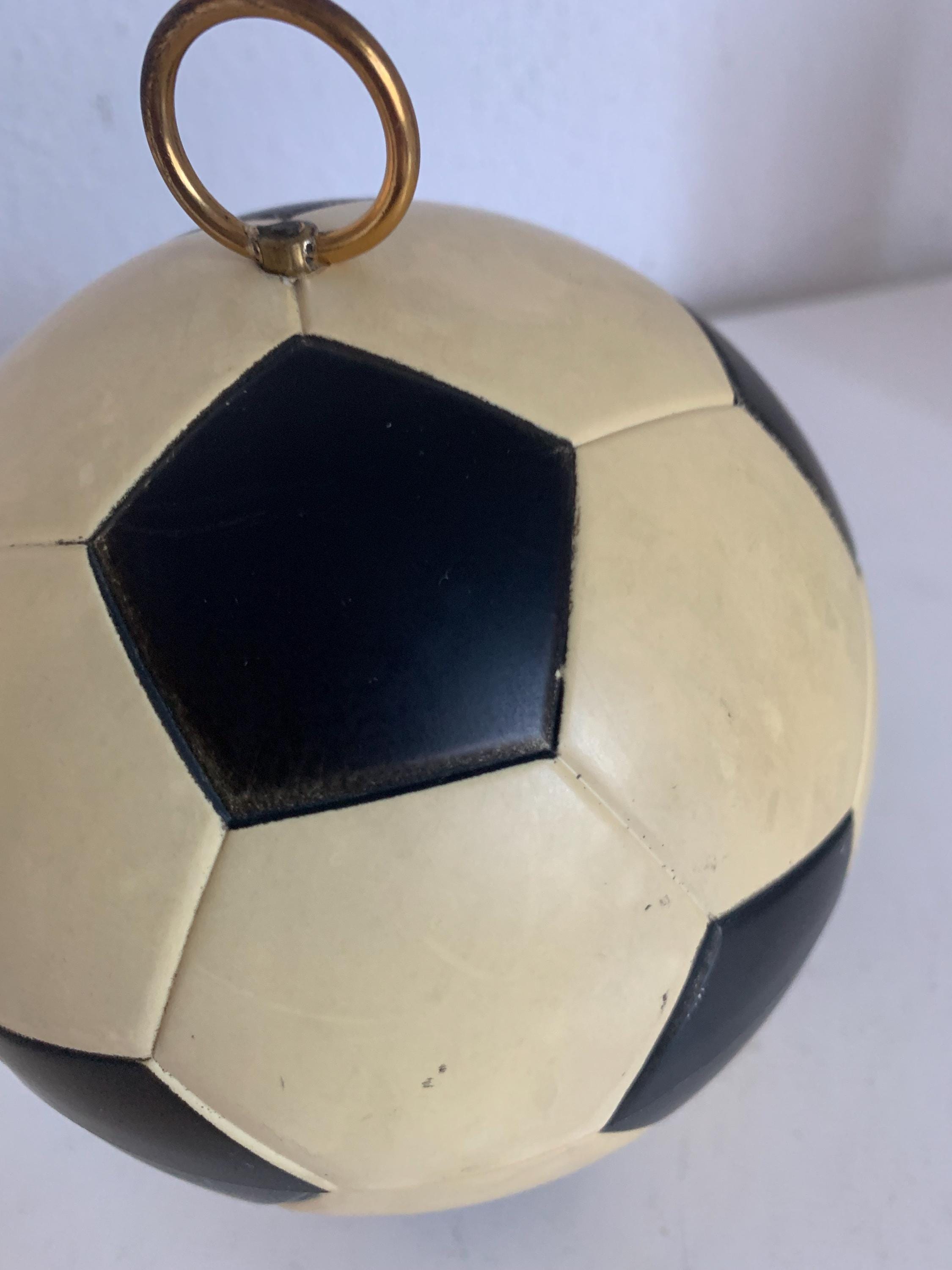 Vintage 1960s Cigarette Holder Soccer Ball Dispenser Box