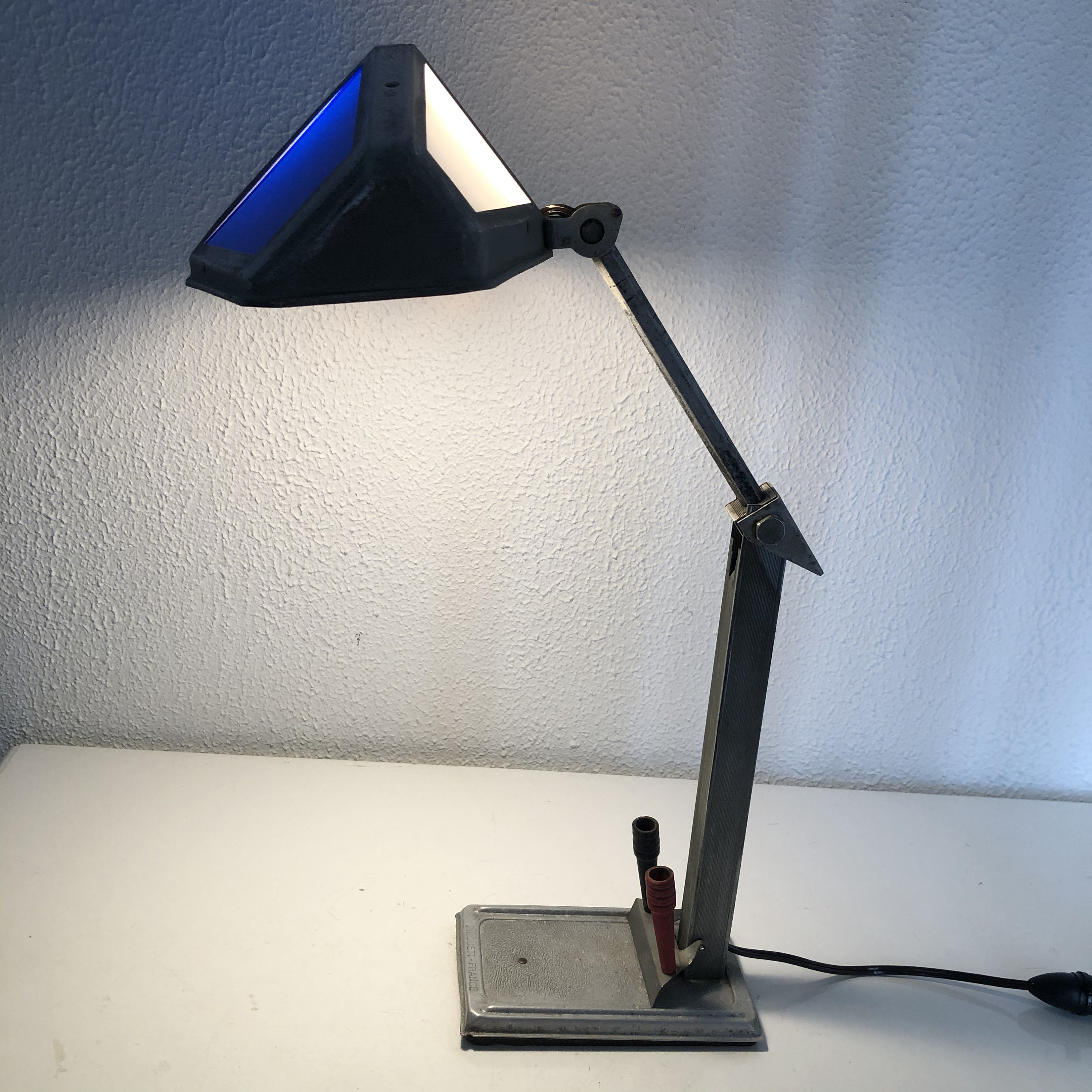 Grande Lampe Vintage 1920 Pirouett Art Déco - 50 cm