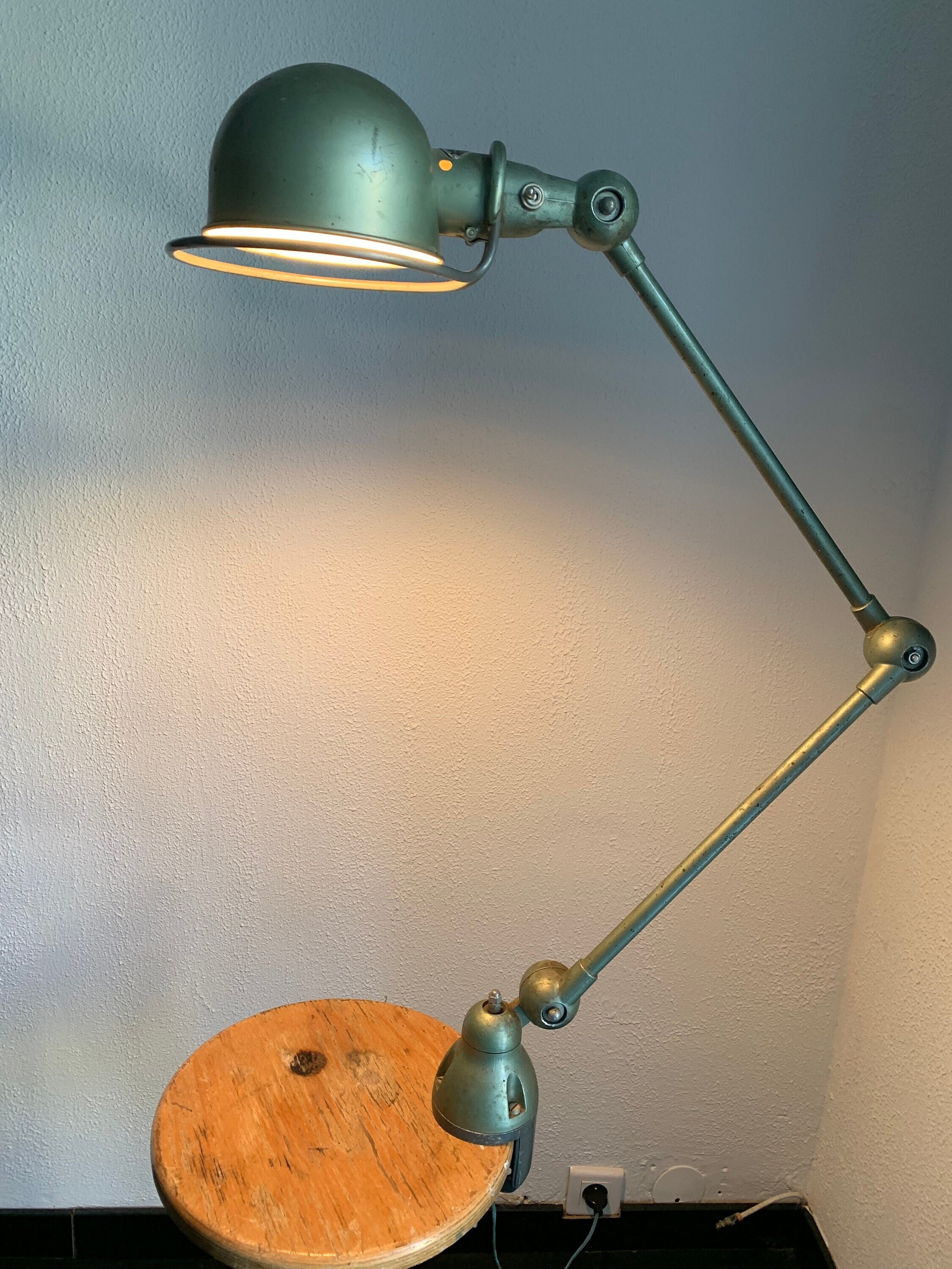 Lampe de bureau vintage à pince par Jean-Louis Domecq pour Jielde, France  1950