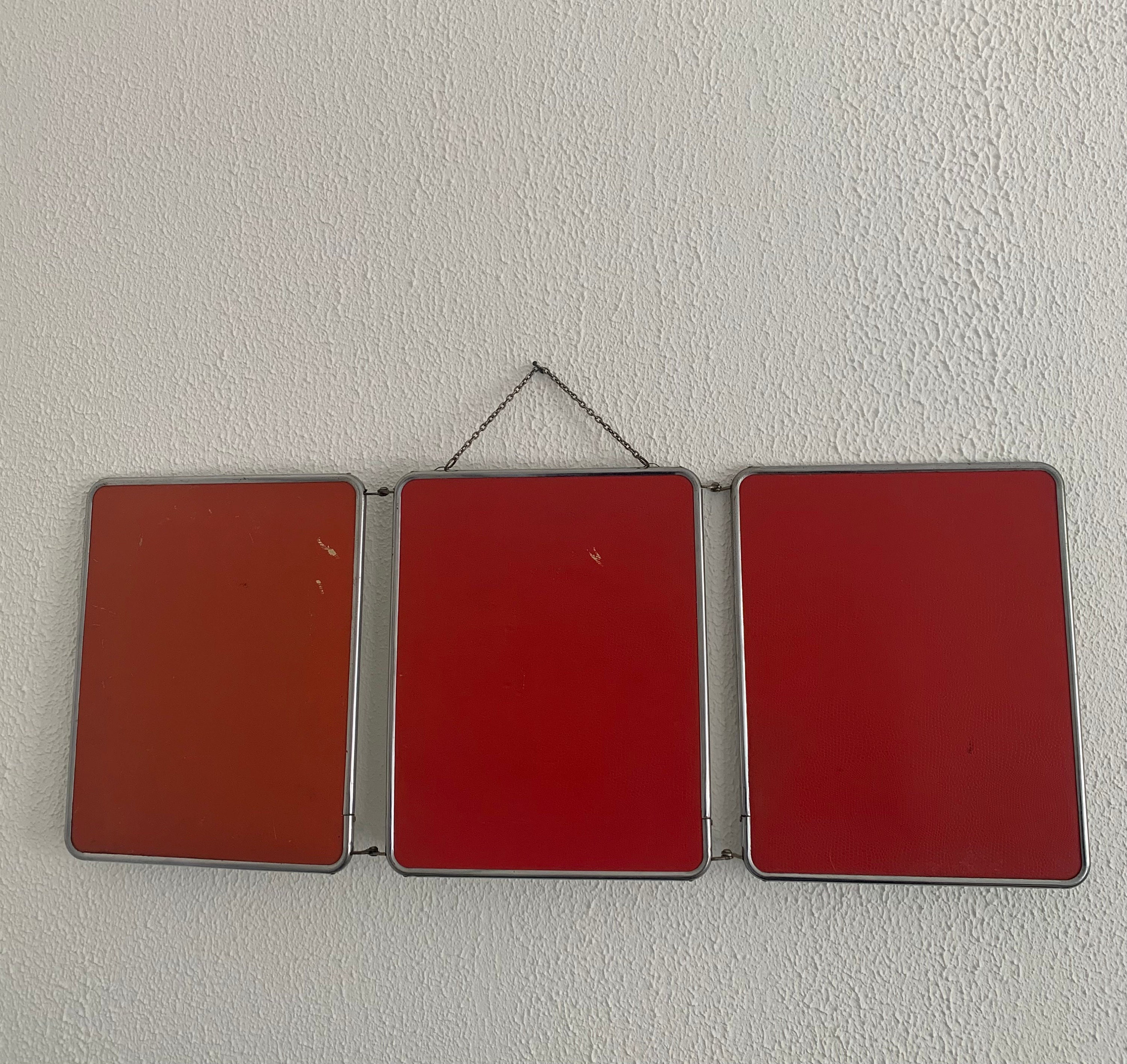 Miroir Vintage 1960 Triptyque