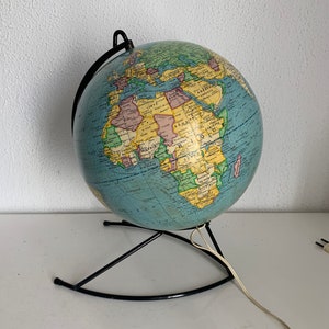Globo de cristal Girard Barrère vintage de 1960 - 36 cm