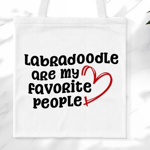 Labradoodle Tote Bag, Labradoodle Shoulder Bag, Labradoodle Reusable Bags, Gift for Her, Gift for Labradoodle Lover