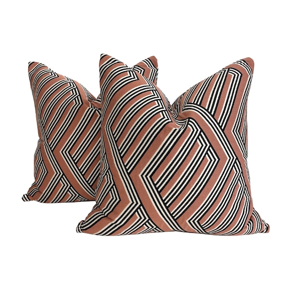 Black and white geometric pillow covers new arrivals