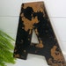 Rustic Wooden Letters - Distressed Chippy Paint Wood Letters - Modern ...