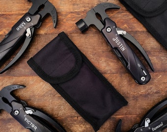Custom engraved Multi Tool Christmas  gift for men - Groomsman gift - Best Man gift - Gift for Dad - gift for fisherman - Outdoorsman Gift