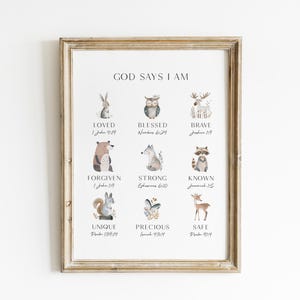 a picture of some animals hanging on a wall