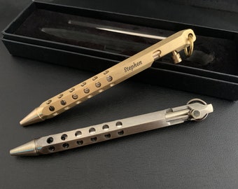 Personalized bolt action Pen, Personalized Bolt Action Pen Gift for groomsman, gifts for boyfriend, best man gift. Custom pen gift