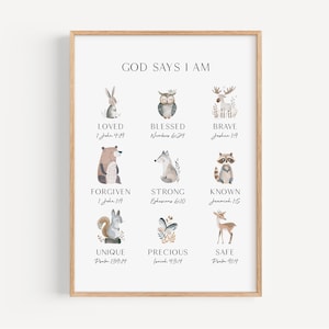 a picture of a framed poster with animals on it