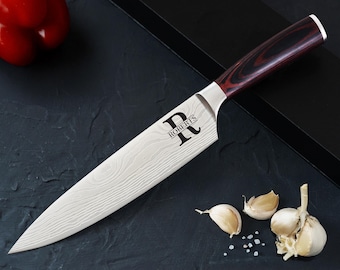 Personalized CHEF KNIFE Custom Chef knife engraved Personalized chef gift Wedding gift for Chefs Fathers day gift Gift for Dad chef