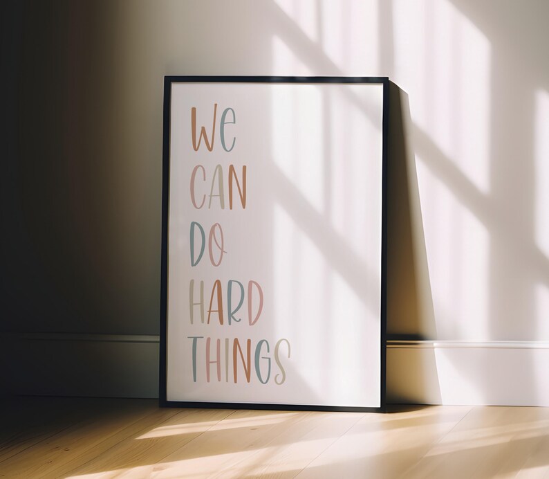 a picture frame sitting on top of a hard wood floor