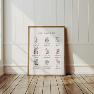 a picture frame with a picture of animals on it
