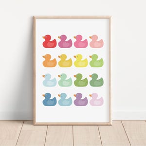 a picture of a group of rubber ducks