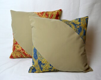 Unique Handmade pillow cushion 45 * 45 cm 18"* 18