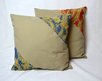 Unique Handmade pillow cushion 45 * 45 cm 18"* 18