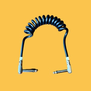 12&quot; Coiled Cable for Wah, Volume, or Expression Pedal