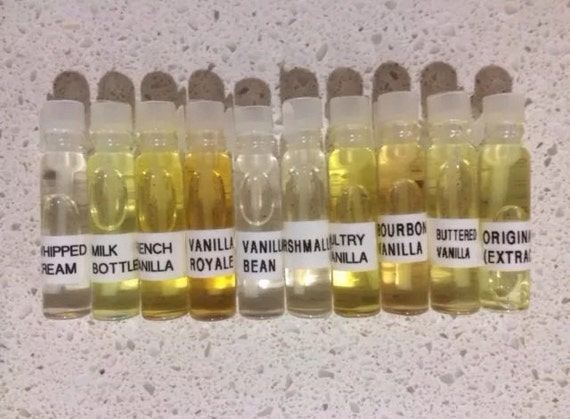 perfume oil samples