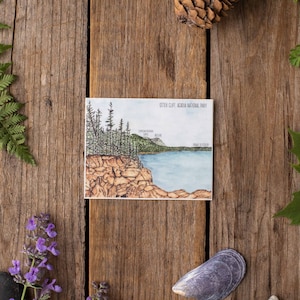 Acadia National Park Sticker, Outdoor Sticker, Vinyl Sticker, Nature Sticker, Acadia Sticker, National Park Sticker
