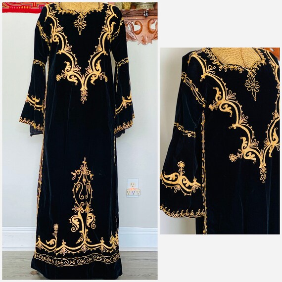 Black Velvet Festival Kaftan