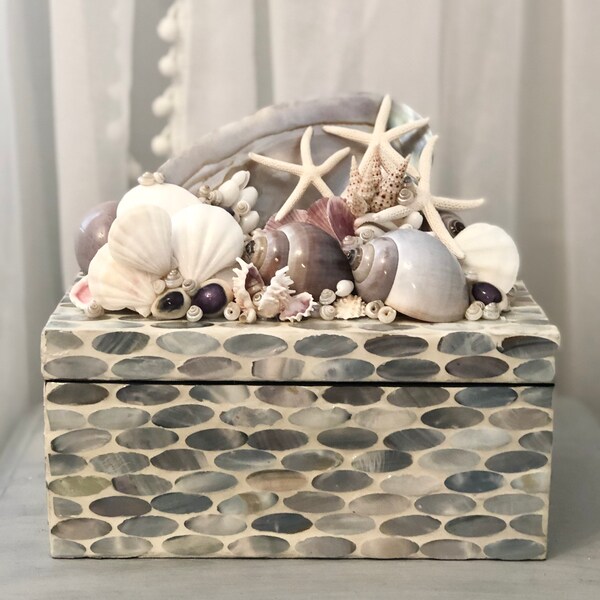 Seashell Box Etsy