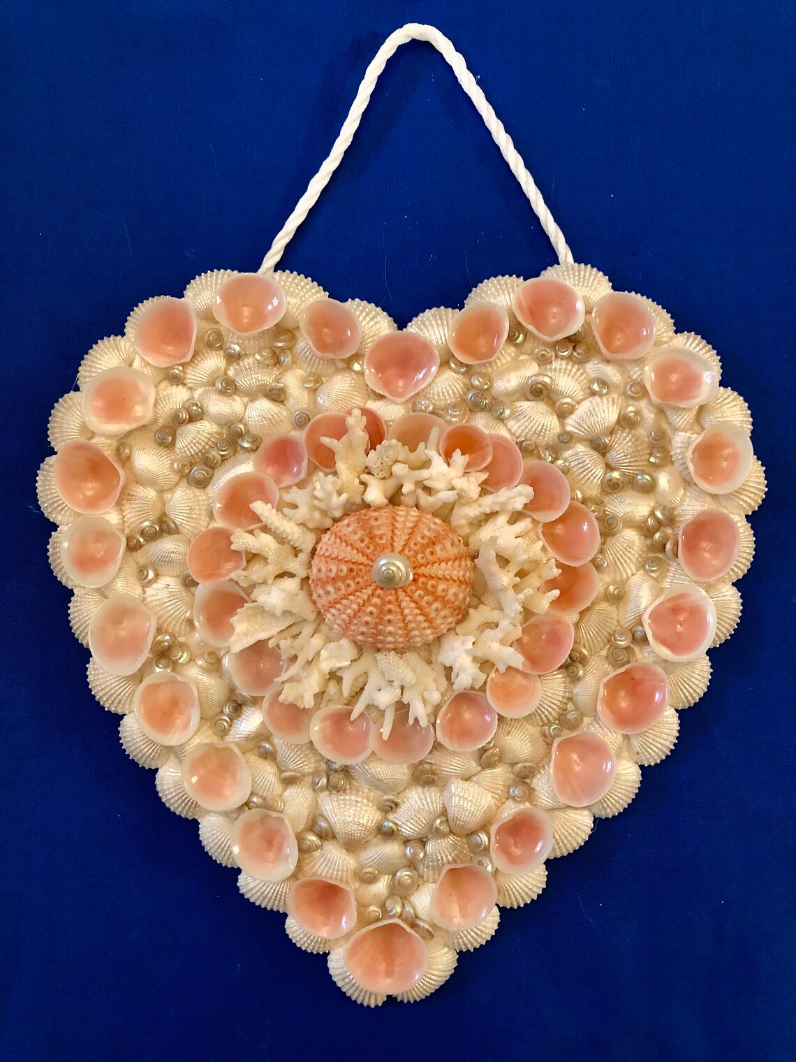 Say it with Seashells Valentine for home decor gift | Etsy