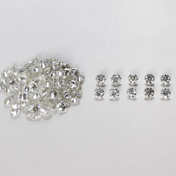 2.0 mm Brilliant Round Diamonds D-G SI1-SI2 ~ Expert Grading GUARANTEED!