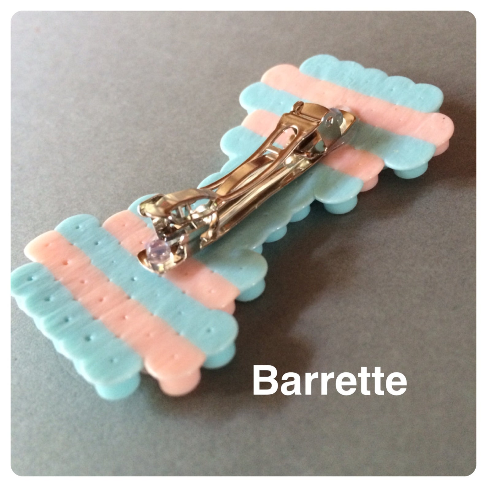 8 Bit Pixel Art Perler Bead Hair Clip Perlers Geek Bow Hairbow Hama