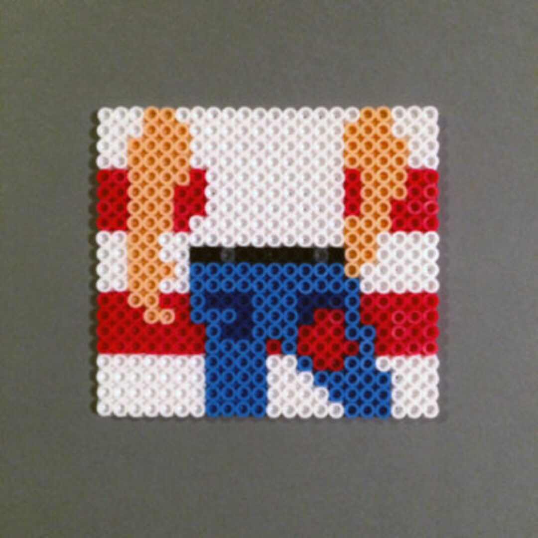 Perler Beads Bruce Springsteen Born in the USA the Boss Rock and