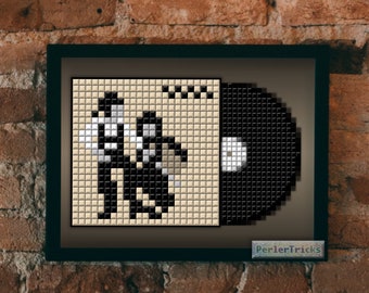 8bit Albums Series - Fleetwood Mac - Rumours - 8x10 Digital Print Pixel Art