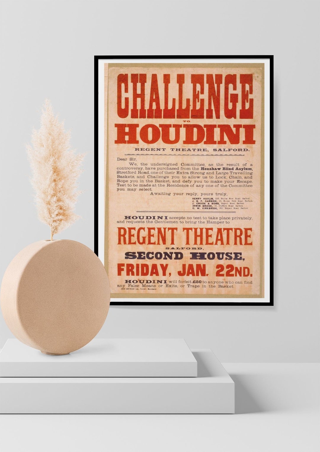 Houdini's Challenge - One Exit Mobile Escape Room