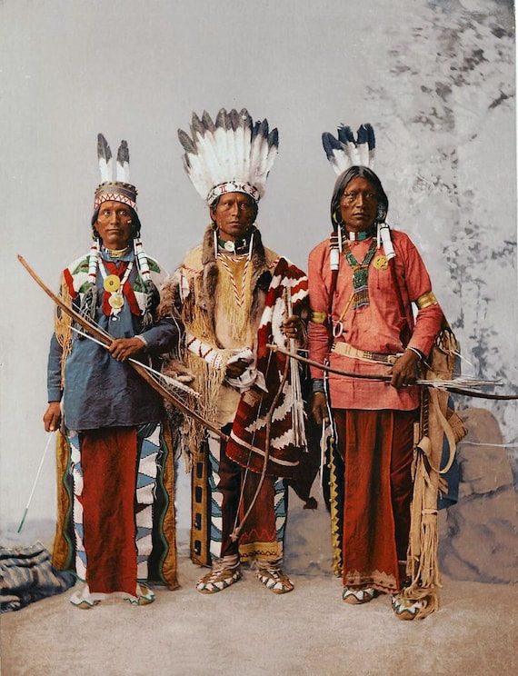 Traditional top apache clothing