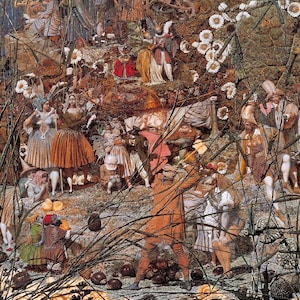 Fee Fellers Meister Strich, Richard Dadd Klassische Malerei Foto Poster Kunstdruck Geschenk - Feen