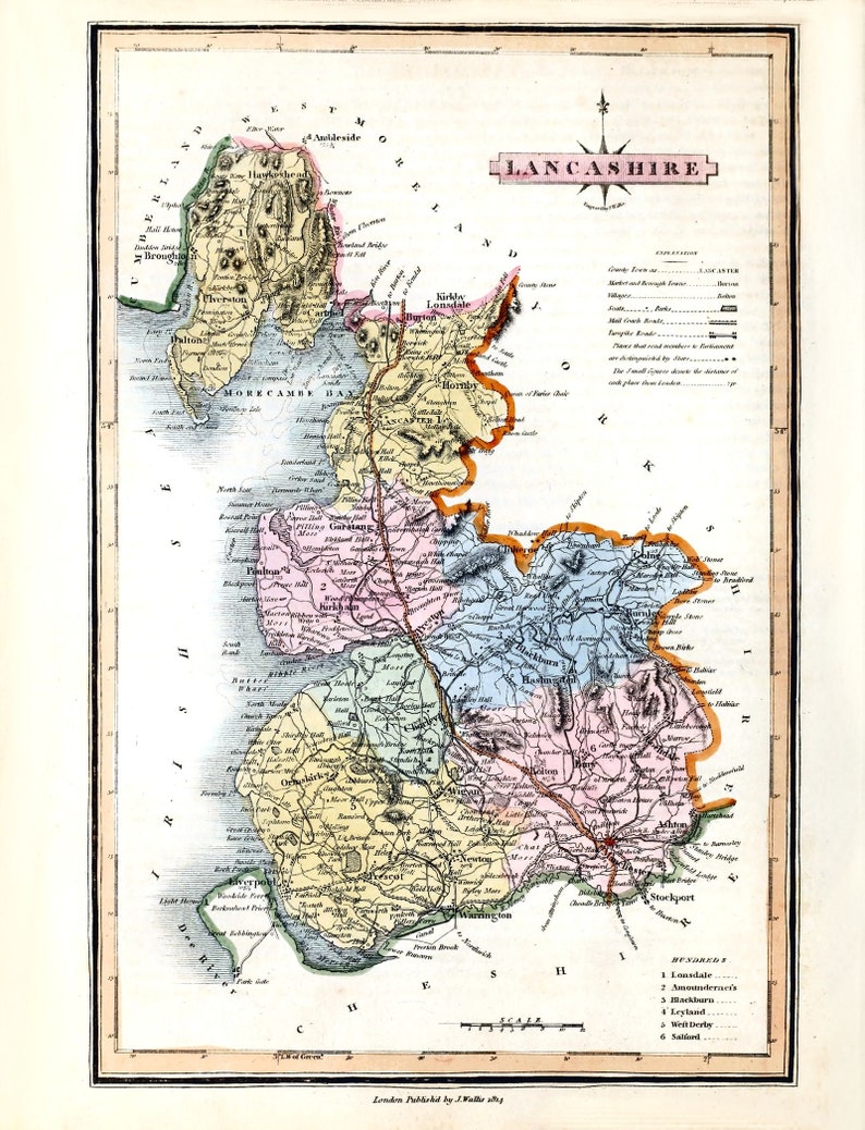 Old Lancashire Maps